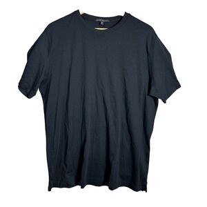 Robert Barakett The Barakett T Black 100% Pima Cotton Crewneck Shirt XXL knit